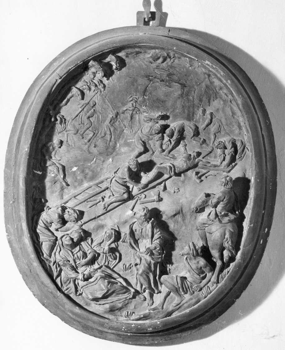 Cristo crocifisso (rilievo) - ambito emiliano-romagnolo (sec. XVIII)