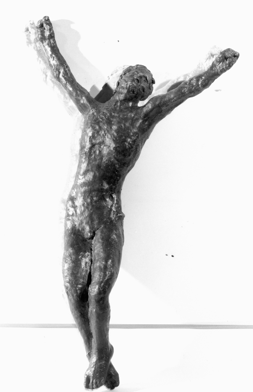 Cristo crocifisso (statuetta) - ambito faentino (sec. XX)