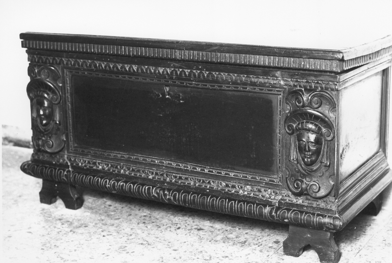 cassapanca - ambito bergamasco (sec. XVI)