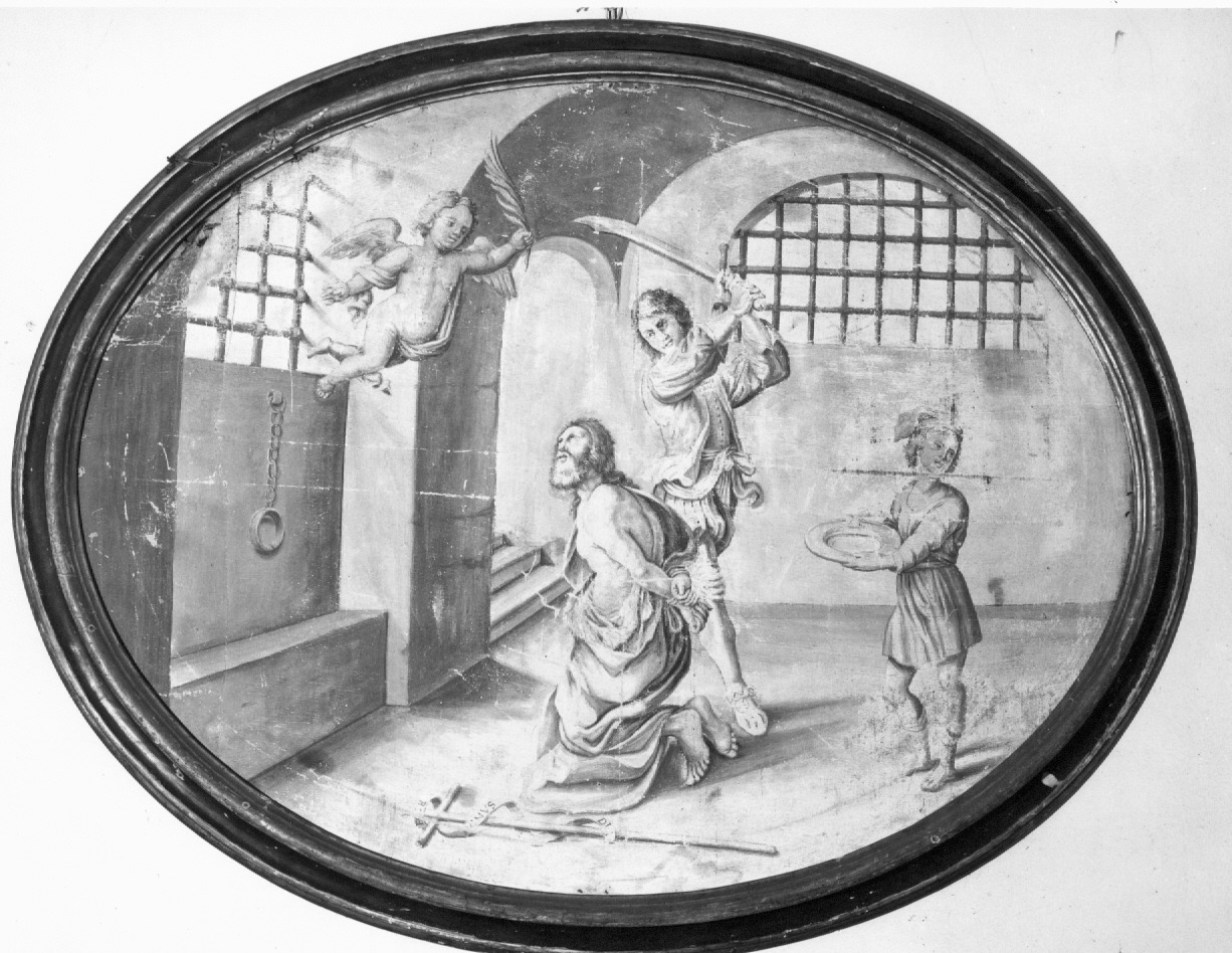 Decapitazione di San Giovanni Battista (dipinto) - ambito emiliano-romagnolo (sec. XVIII)