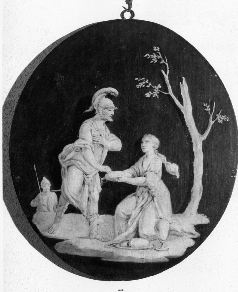 David e Abigail (dipinto) - ambito emiliano-romagnolo (sec. XVIII)