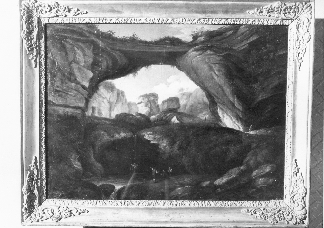 Paesaggio (dipinto, serie) - ambito lombardo (sec. XIX)