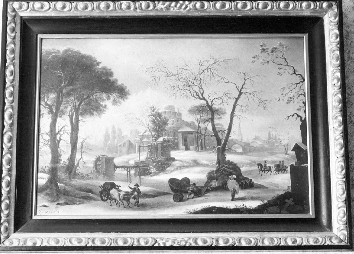 Paesaggio (dipinto) - ambito emiliano-romagnolo (sec. XIX)