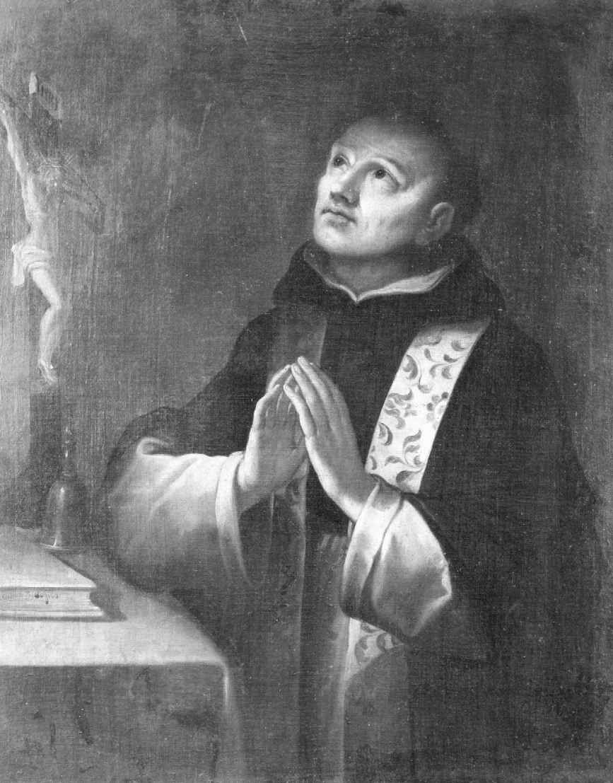 Frate Domenicano (dipinto) di Bosi Domenico detto Gobbo dei Sinibaldi (prima metà sec. XVIII)