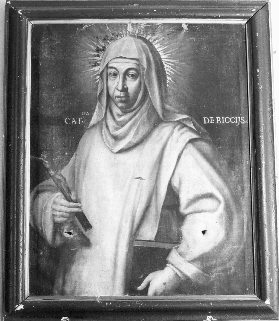 Santa Caterina Dé Ricci (dipinto) - ambito toscano (prima metà sec. XVII)