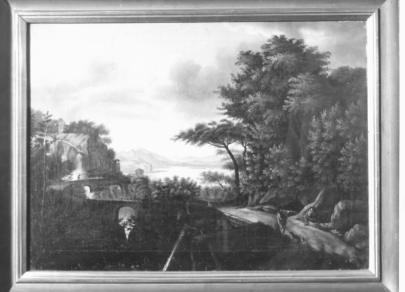 Paesaggio (dipinto) - ambito emiliano-romagnolo (sec. XIX)