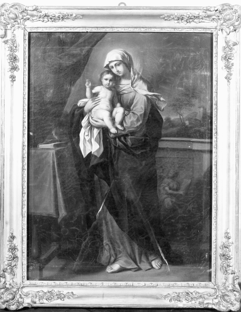 Madonna col Bambino (dipinto) - ambito emiliano-romagnolo (sec. XVII)