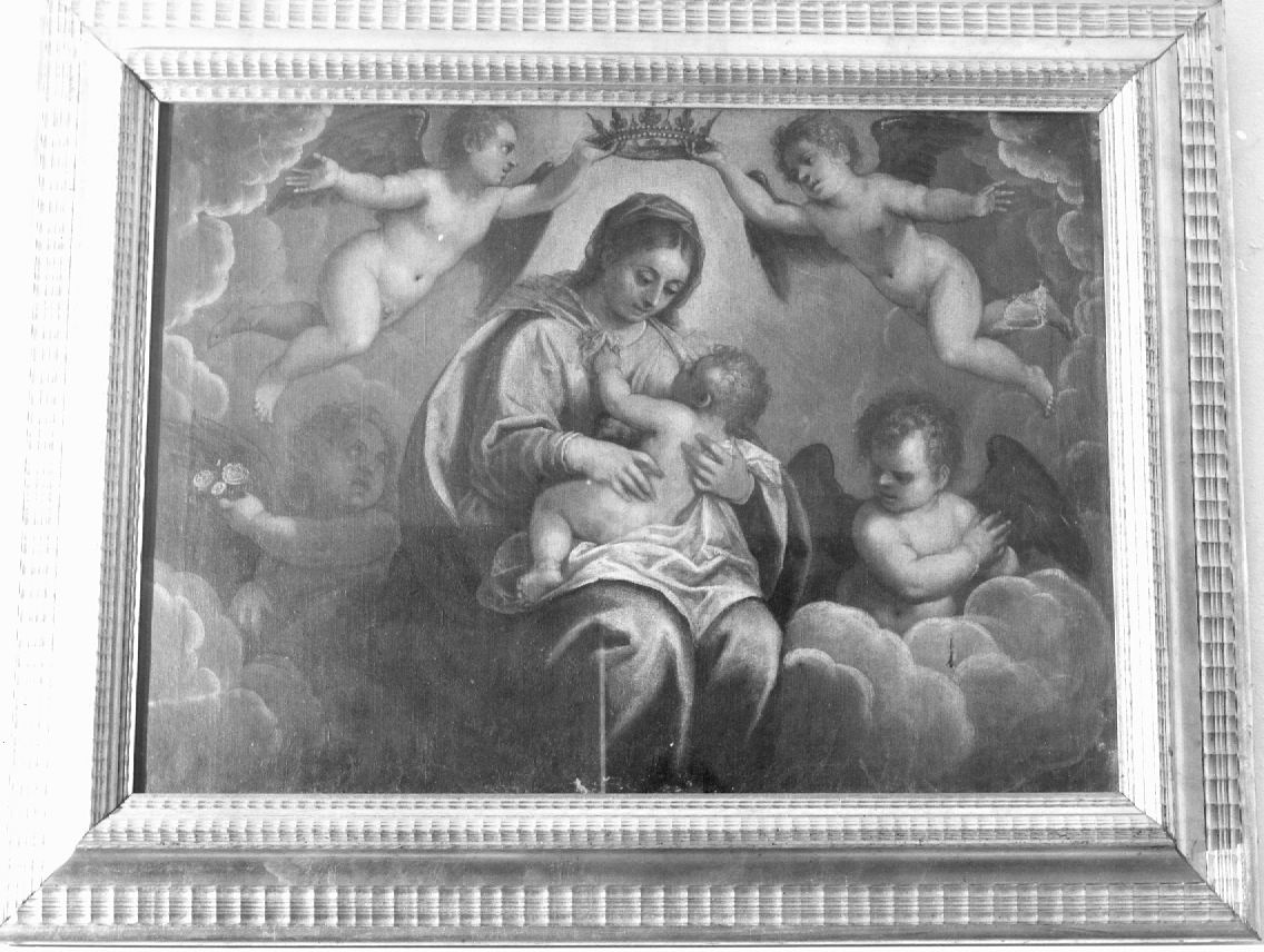 Madonna col Bambino e Angeli (dipinto) - ambito emiliano-romagnolo (sec. XIX)