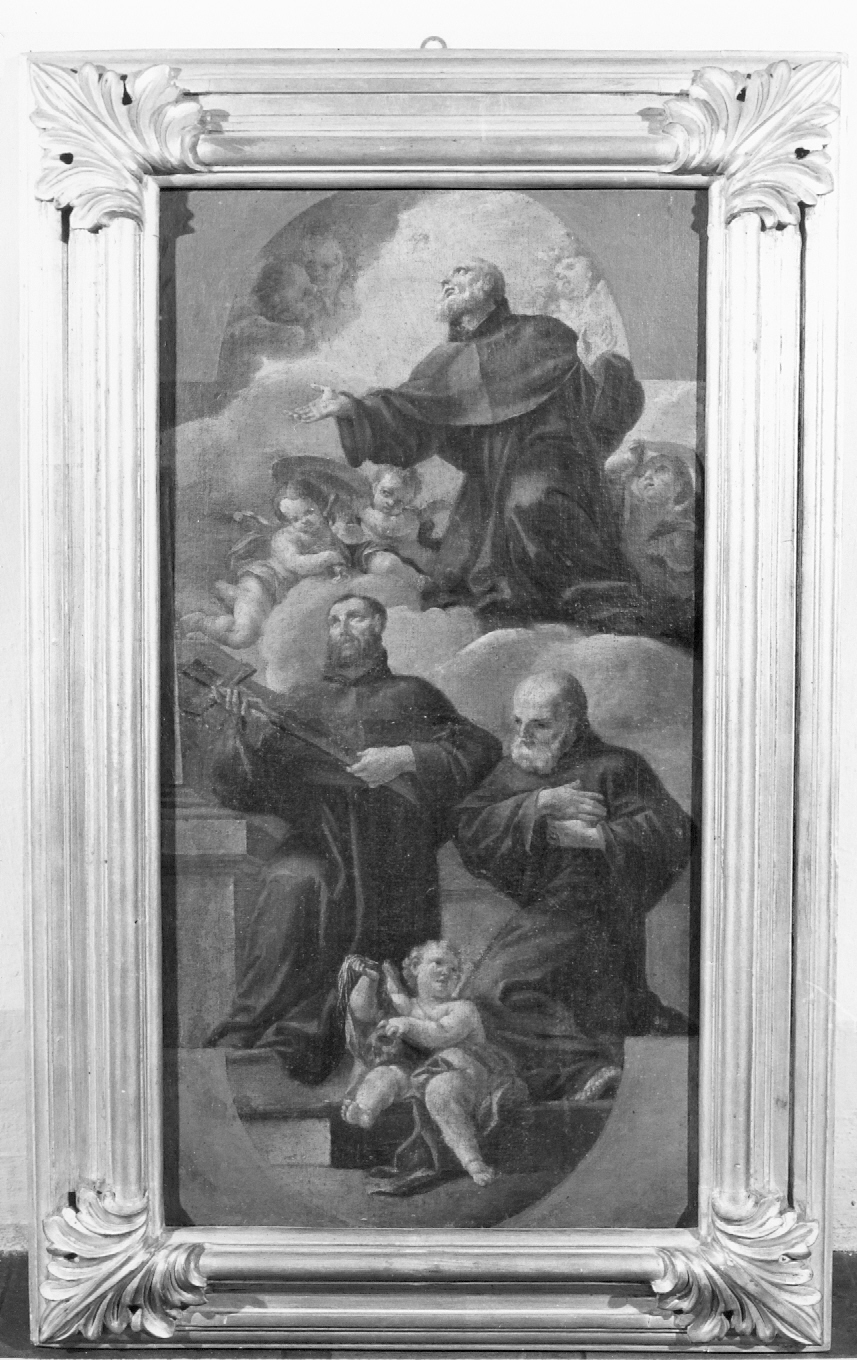 San Giuseppe da Copertino e Santi (dipinto) - ambito emiliano-romagnolo (sec. XVIII)