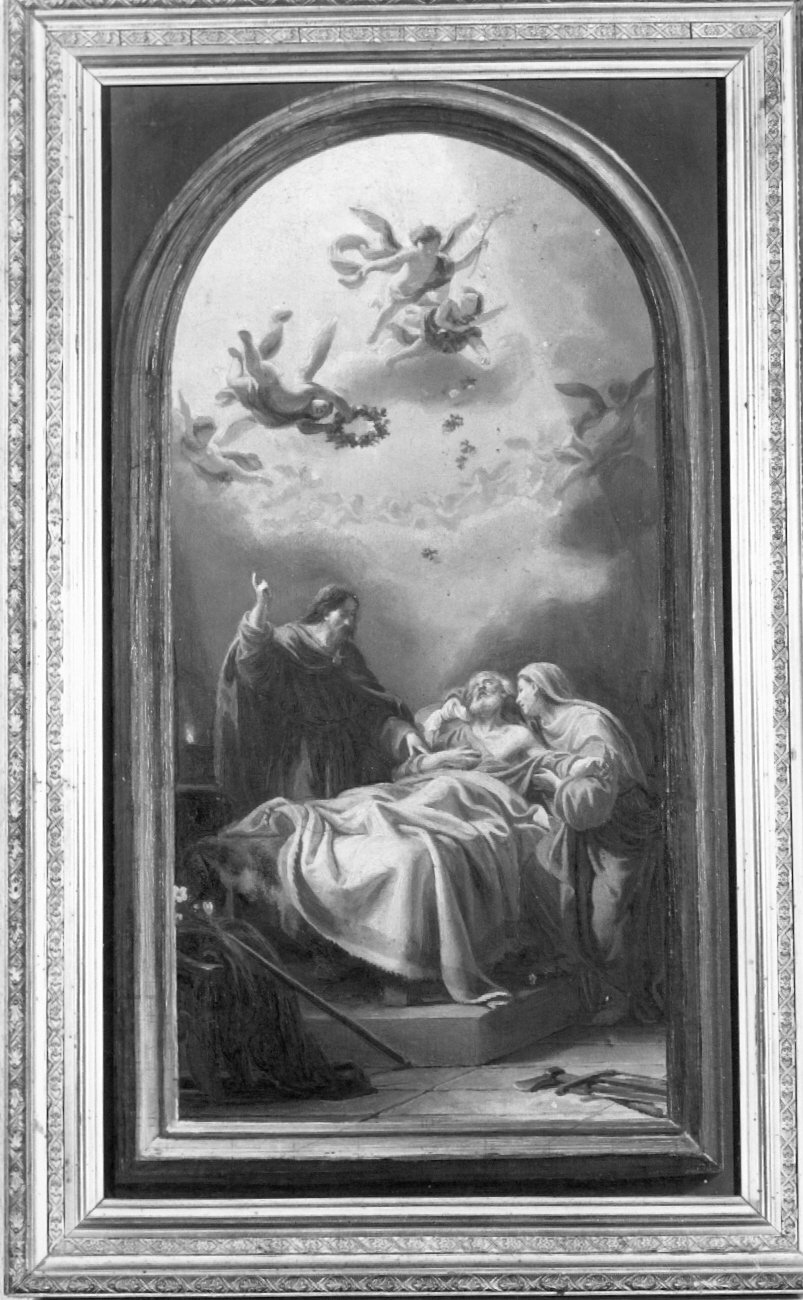 Morte di San Giuseppe (dipinto) - ambito faentino (inizio sec. XIX)