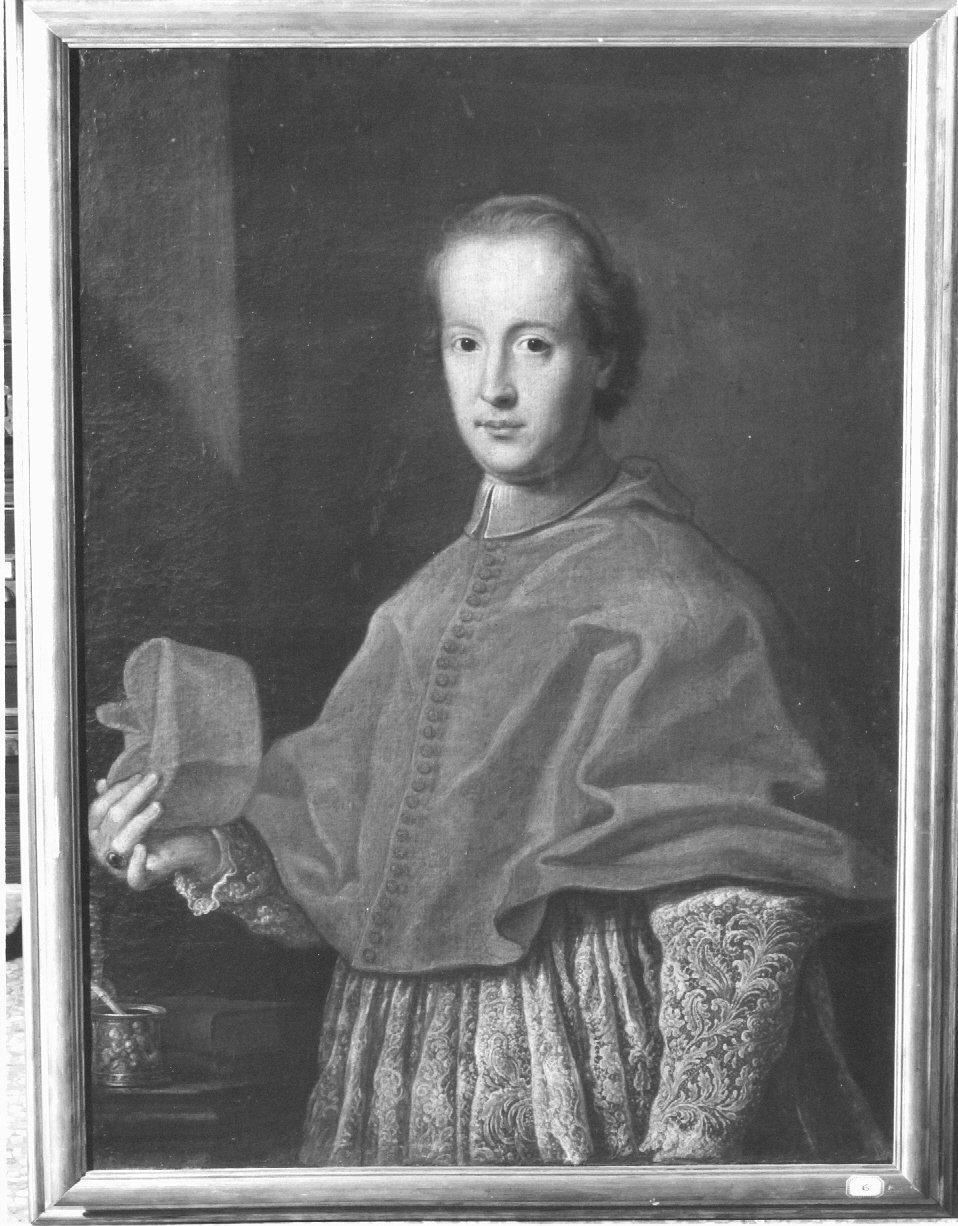 Ritratto di Cardinale (dipinto) - ambito emiliano-romagnolo (sec. XVIII)