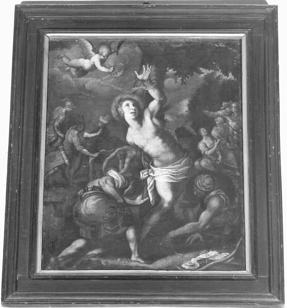 Martirio di San Sebastiano (dipinto) - ambito emiliano-romagnolo (inizio sec. XVII)