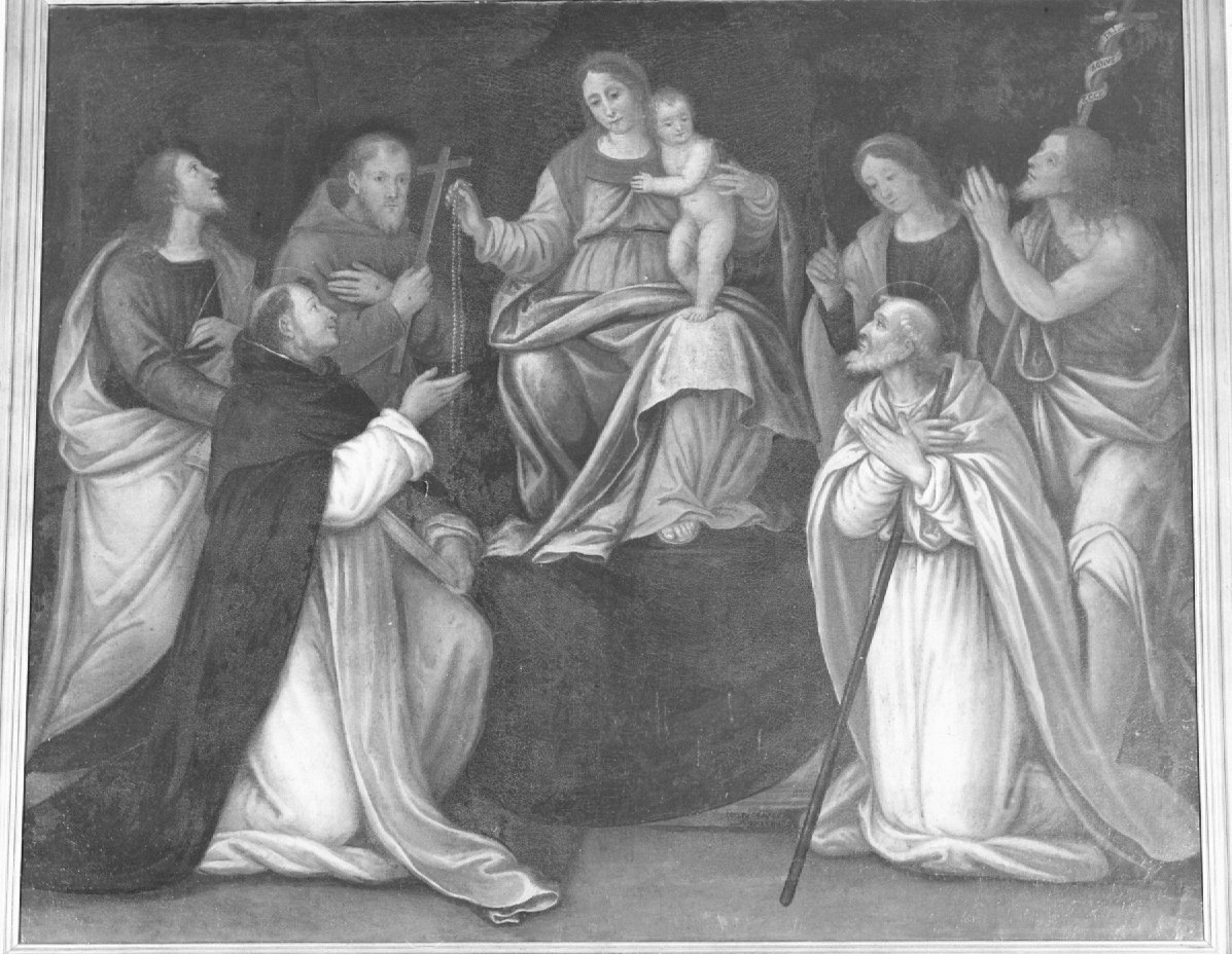 Madonna col Bambino e Santi (dipinto) - ambito emiliano-romagnolo (inizio sec. XIX)