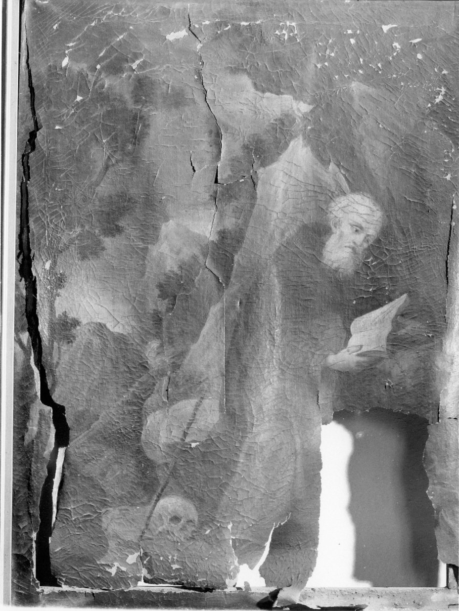 Sant' Antonio Abate (dipinto) - ambito emiliano-romagnolo (sec. XIX)