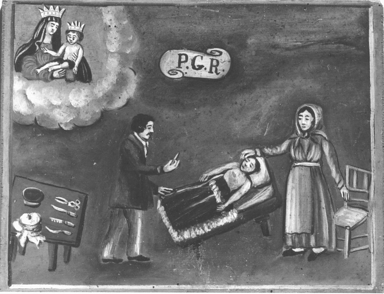 ex voto, serie - ambito emiliano-romagnolo (sec. XIX)