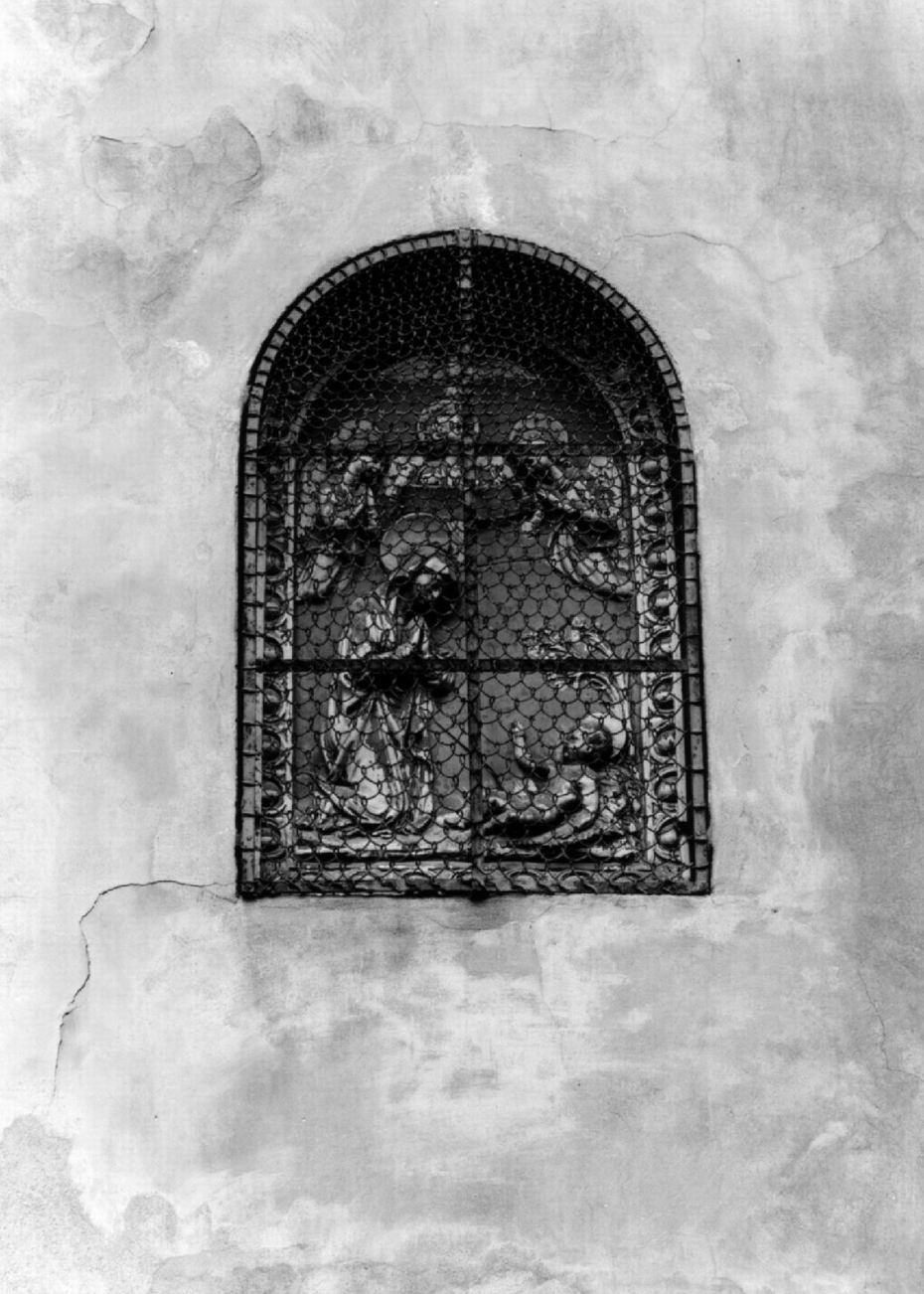 Madonna con Bambino e angeli (rilievo) - ambito faentino (prima metà sec. XIX)