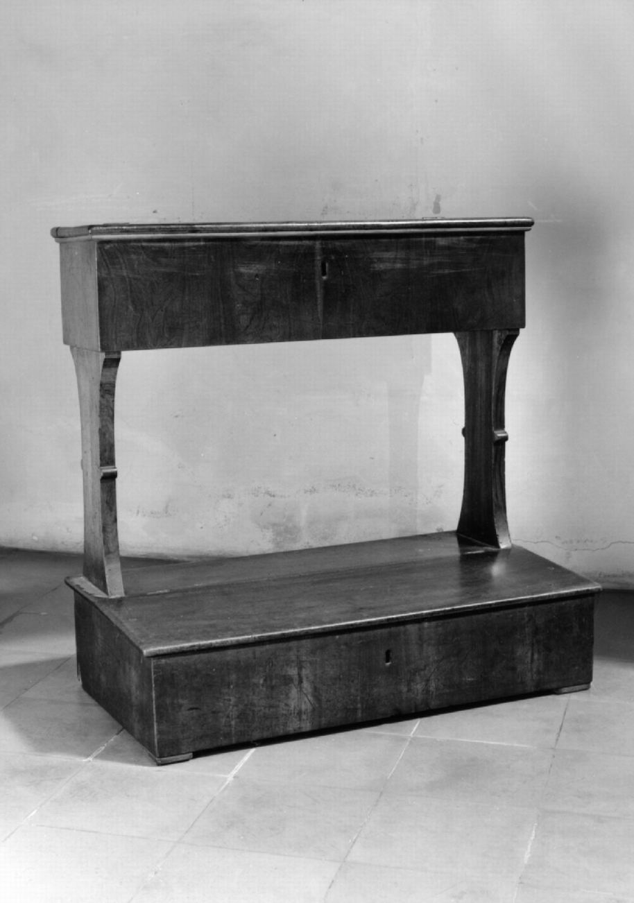 inginocchiatoio - ambito faentino (primo quarto sec. XIX)