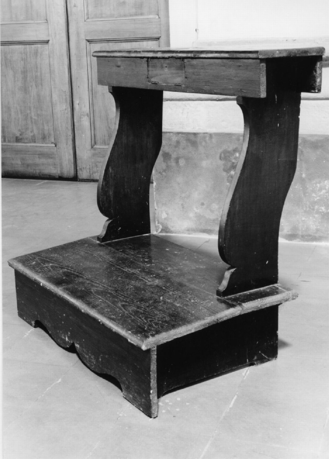 inginocchiatoio - ambito faentino (fine sec. XVIII)