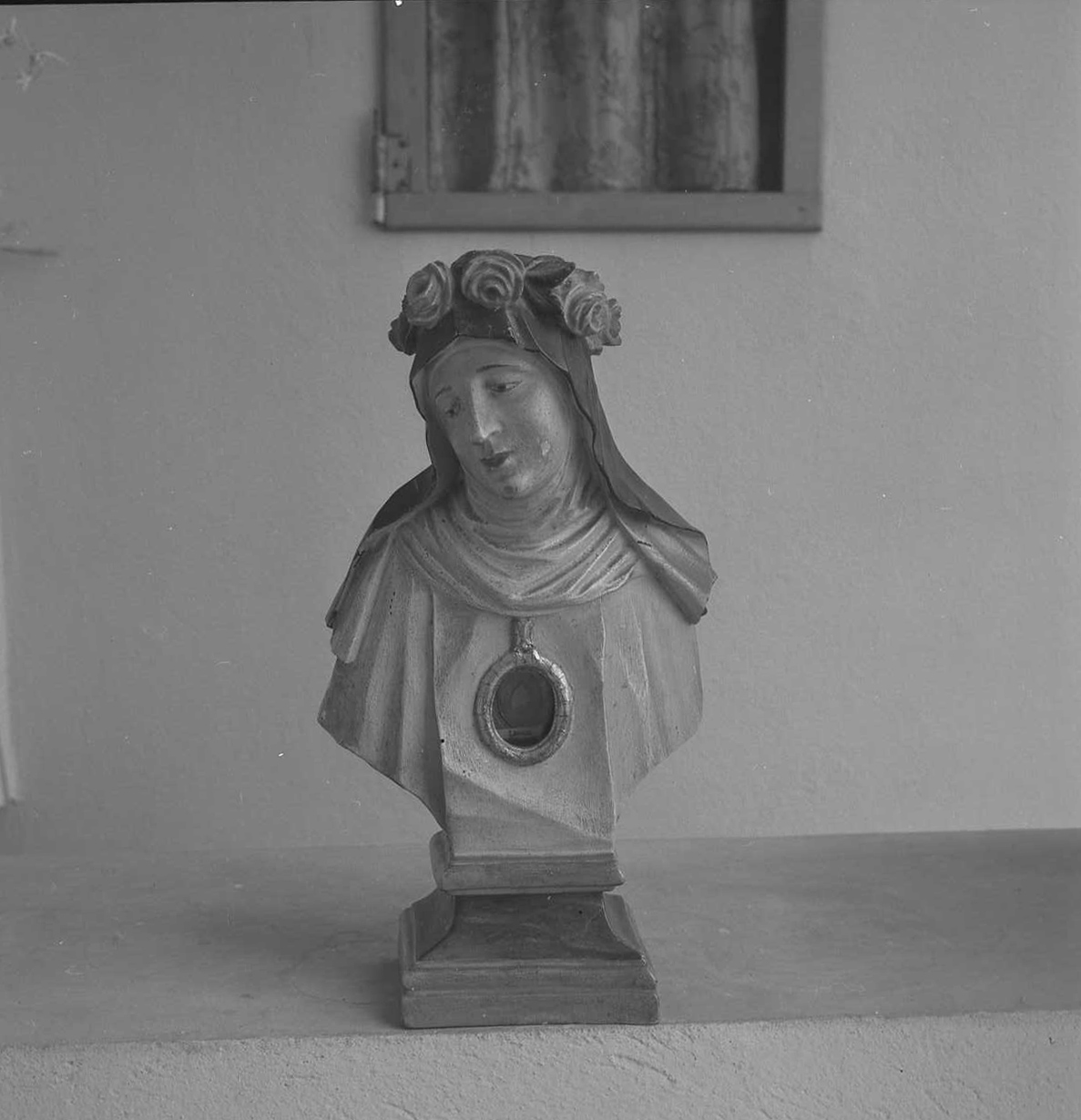 Santa Rosa da Lima (reliquiario - a busto) - bottega italiana (sec. XVIII)
