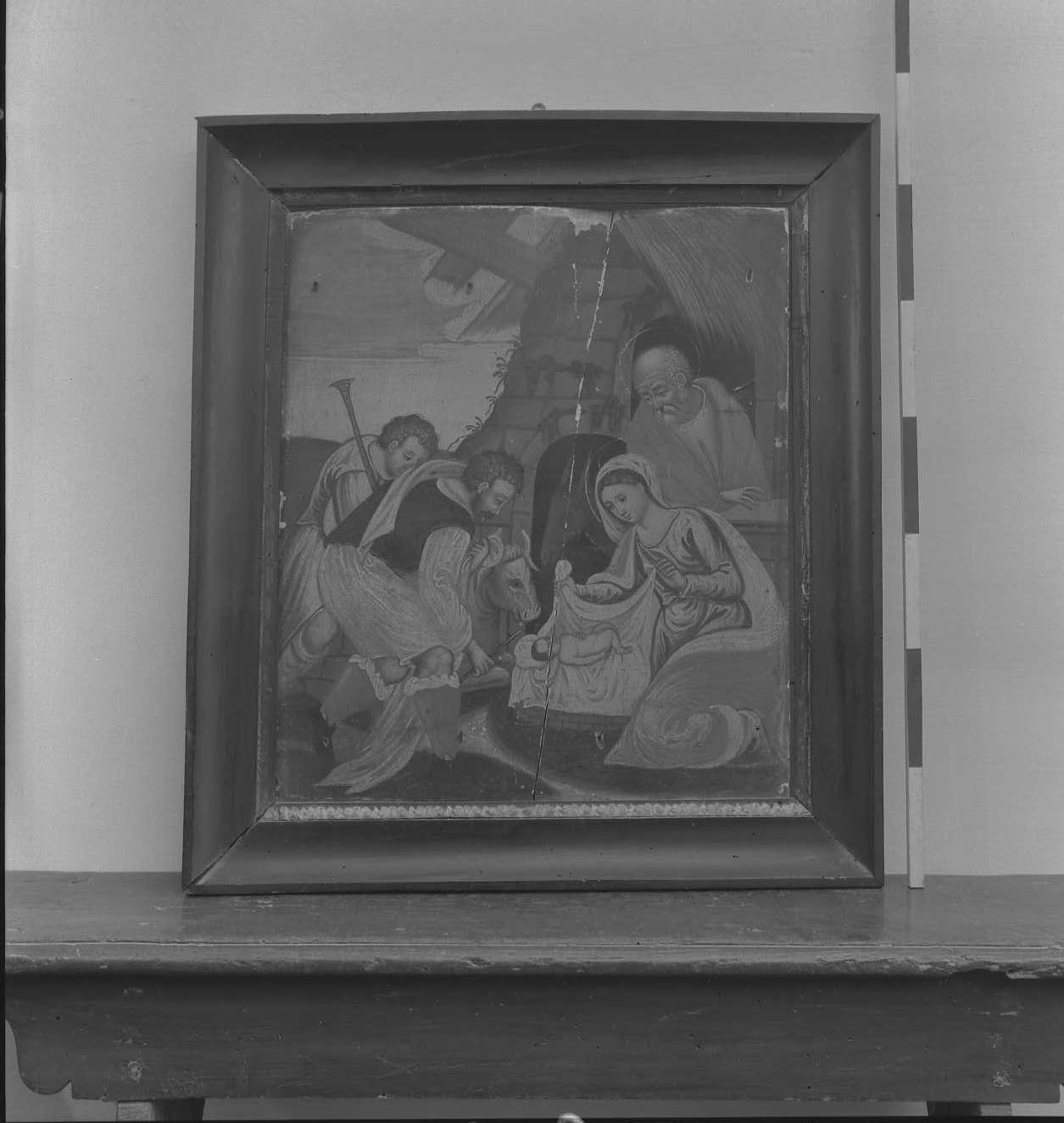 adorazione dei pastori (dipinto) - ambito cretese-veneziano (secc. XVII/ XVIII)