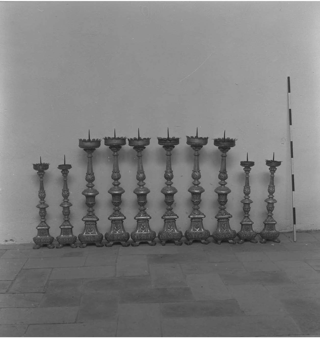 candeliere - bottega faentina (prima metà sec. XIX)