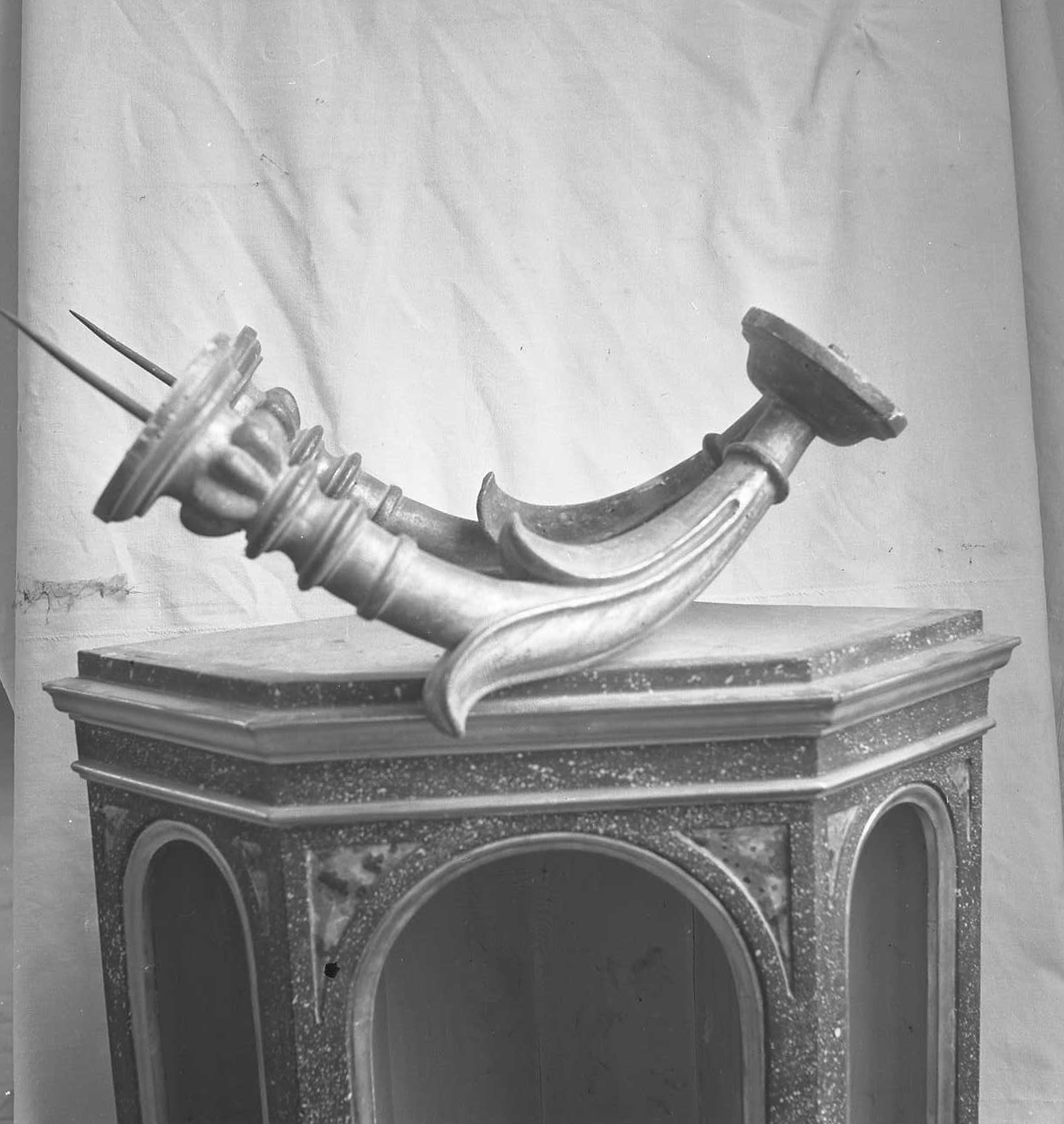 candeliere da parete - bottega faentina (sec. XIX)