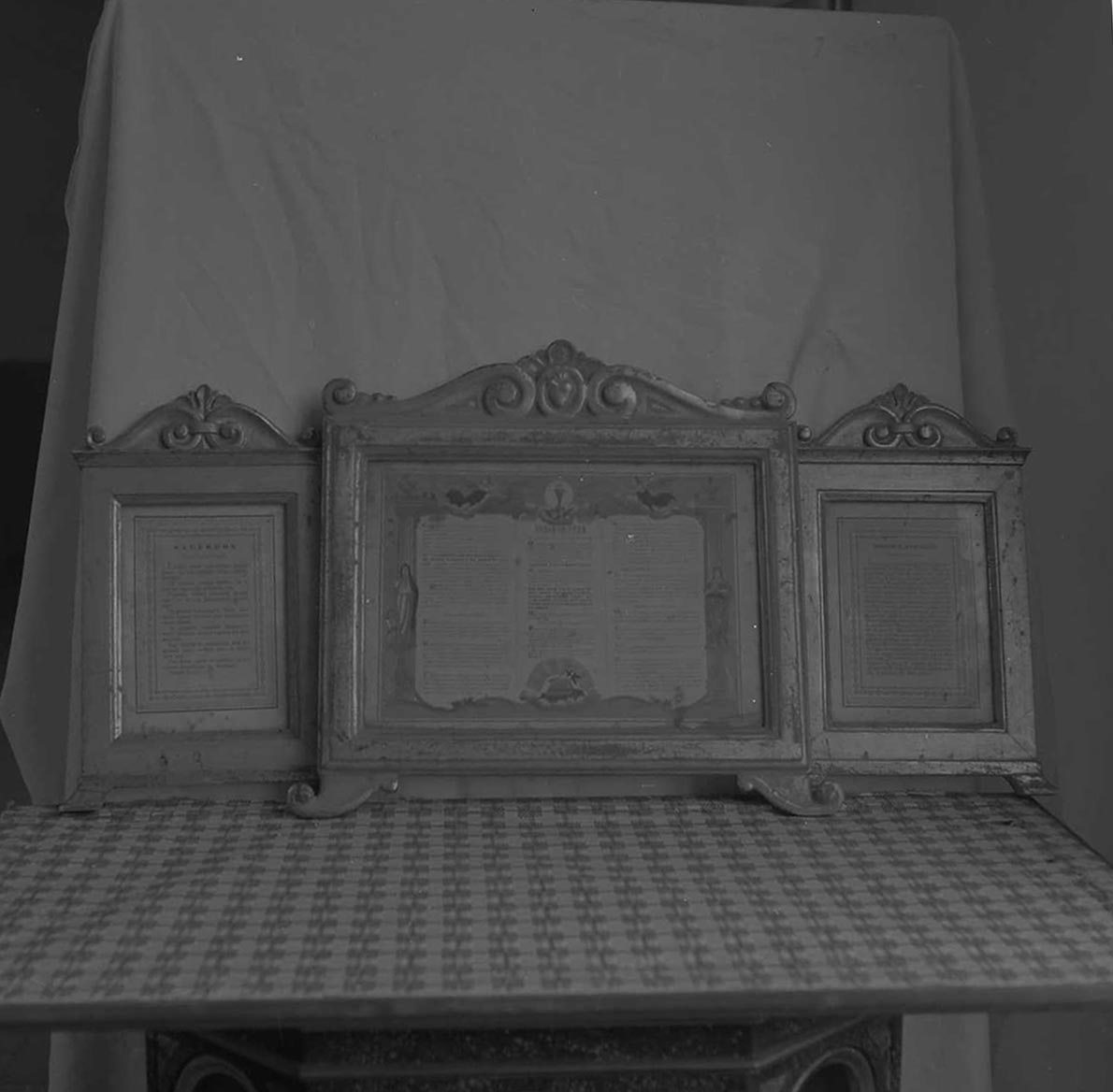 servizio di cartagloria - bottega faentina (sec. XIX)