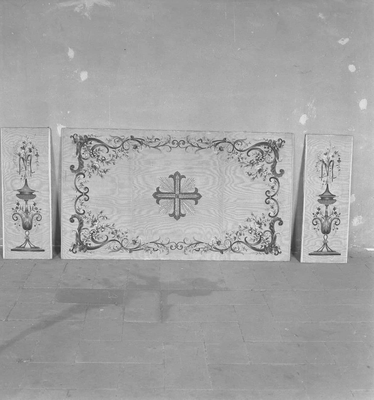 paliotto, insieme - manifattura italiana (sec. XIX)