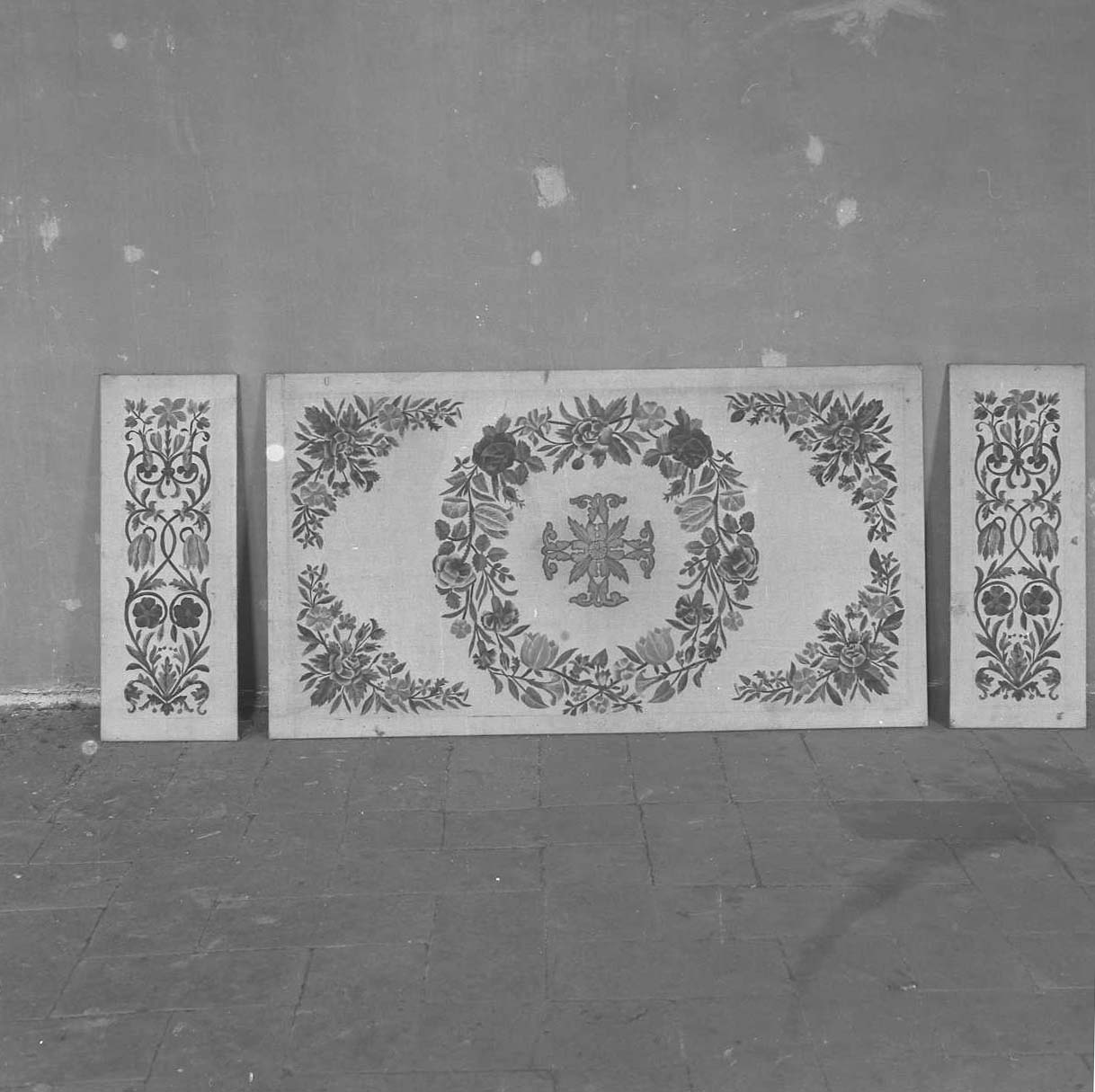 paliotto, insieme - manifattura italiana (sec. XIX)