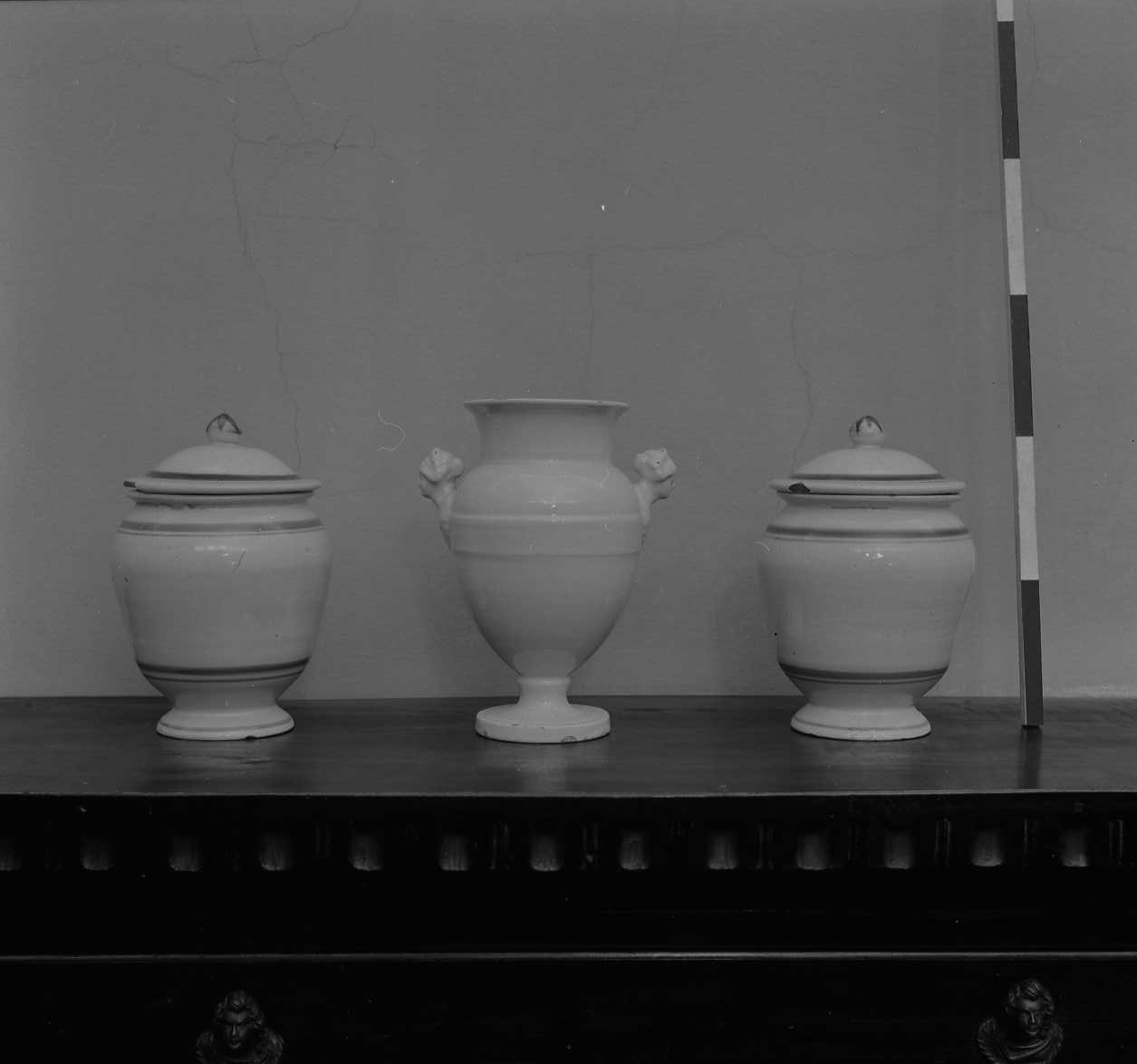 vaso - bottega faentina (sec. XIX)