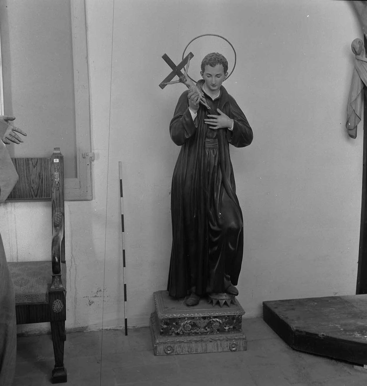 San Luigi Gonzaga (statua) - bottega faentina (sec. XIX)