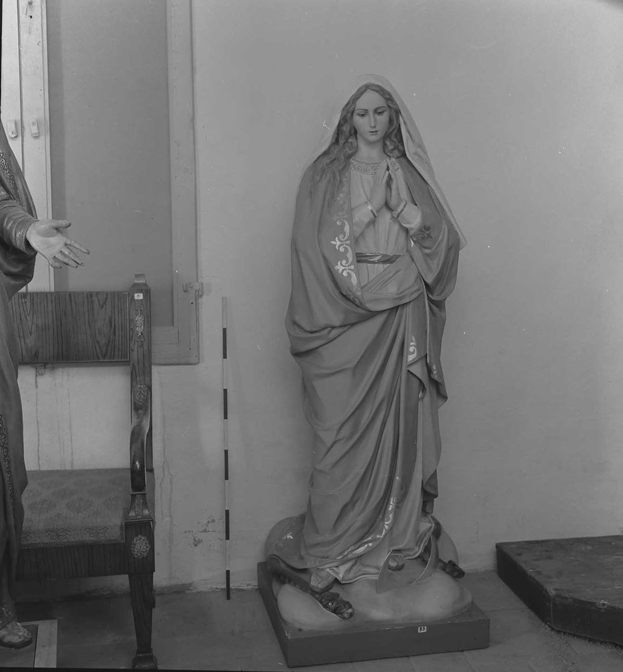 Madonna Immacolata (statua) di Vitenè Gaetano (bottega) (seconda metà sec. XIX)