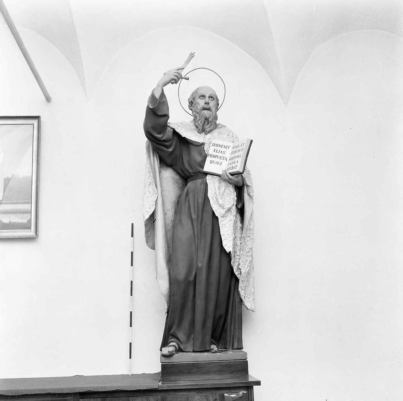 sant'Elia (scultura) di Ballanti Graziani Francesco (sec. XIX)