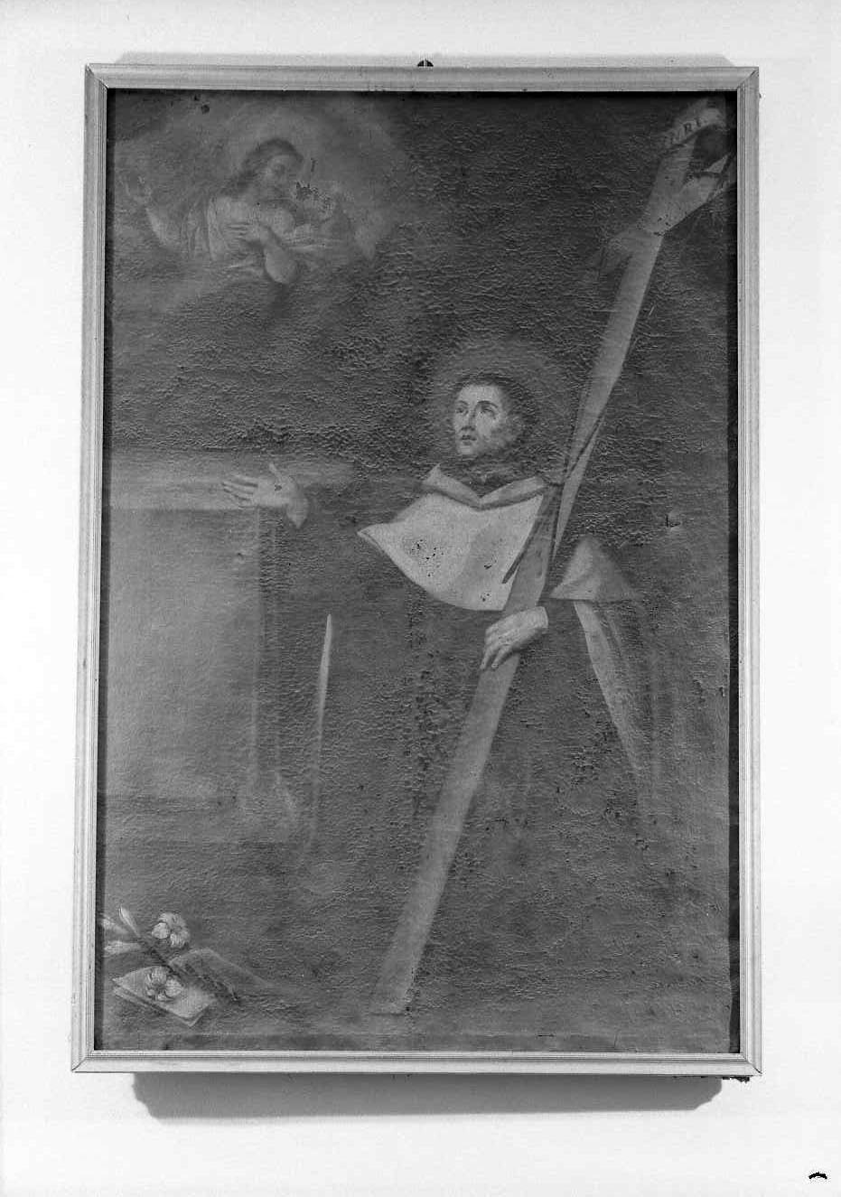 santo carmelitano (dipinto) - ambito emiliano-romagnolo (seconda metà sec. XVIII)