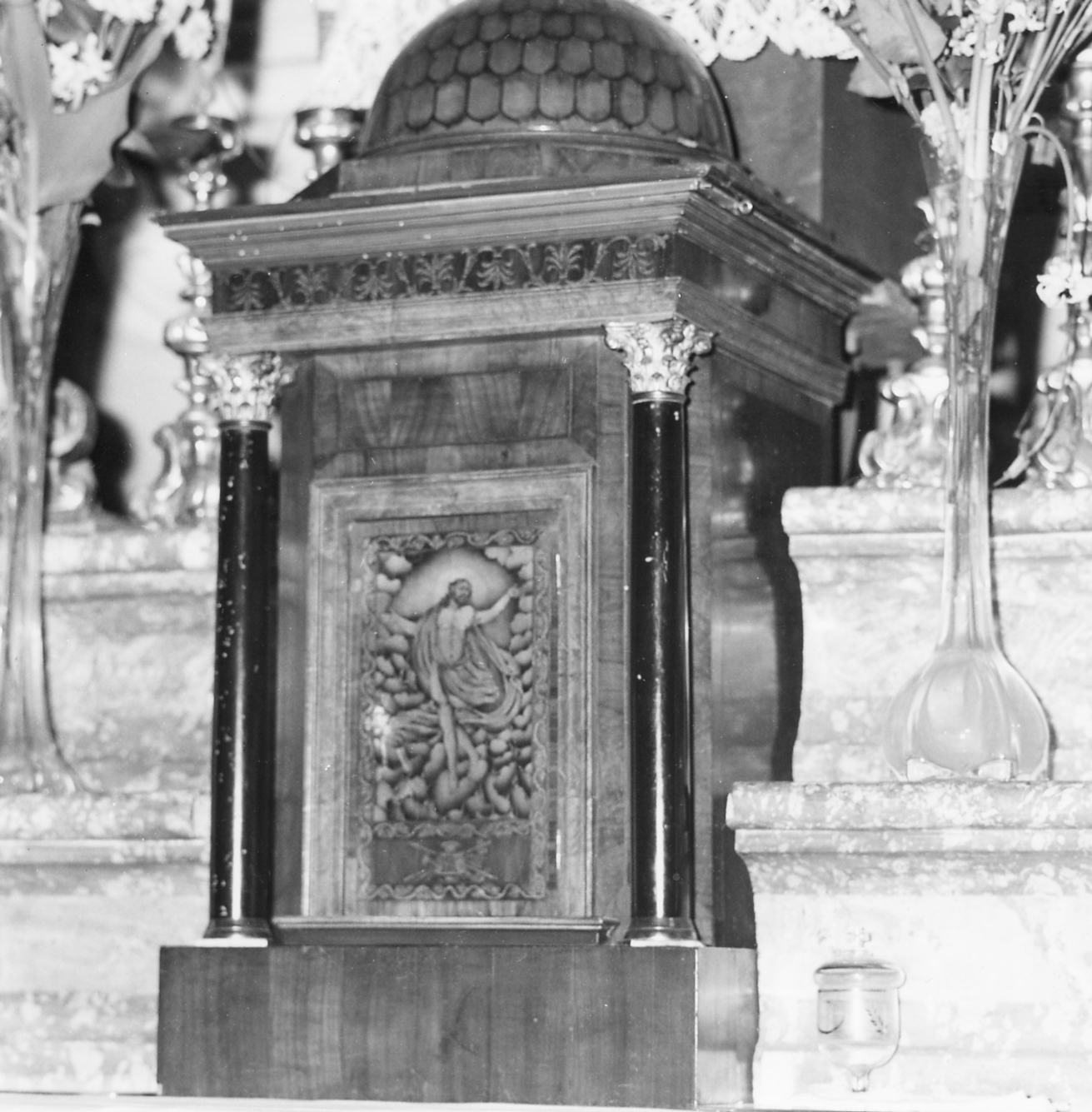 tabernacolo - bottega bolognese (prima metà sec. XIX)