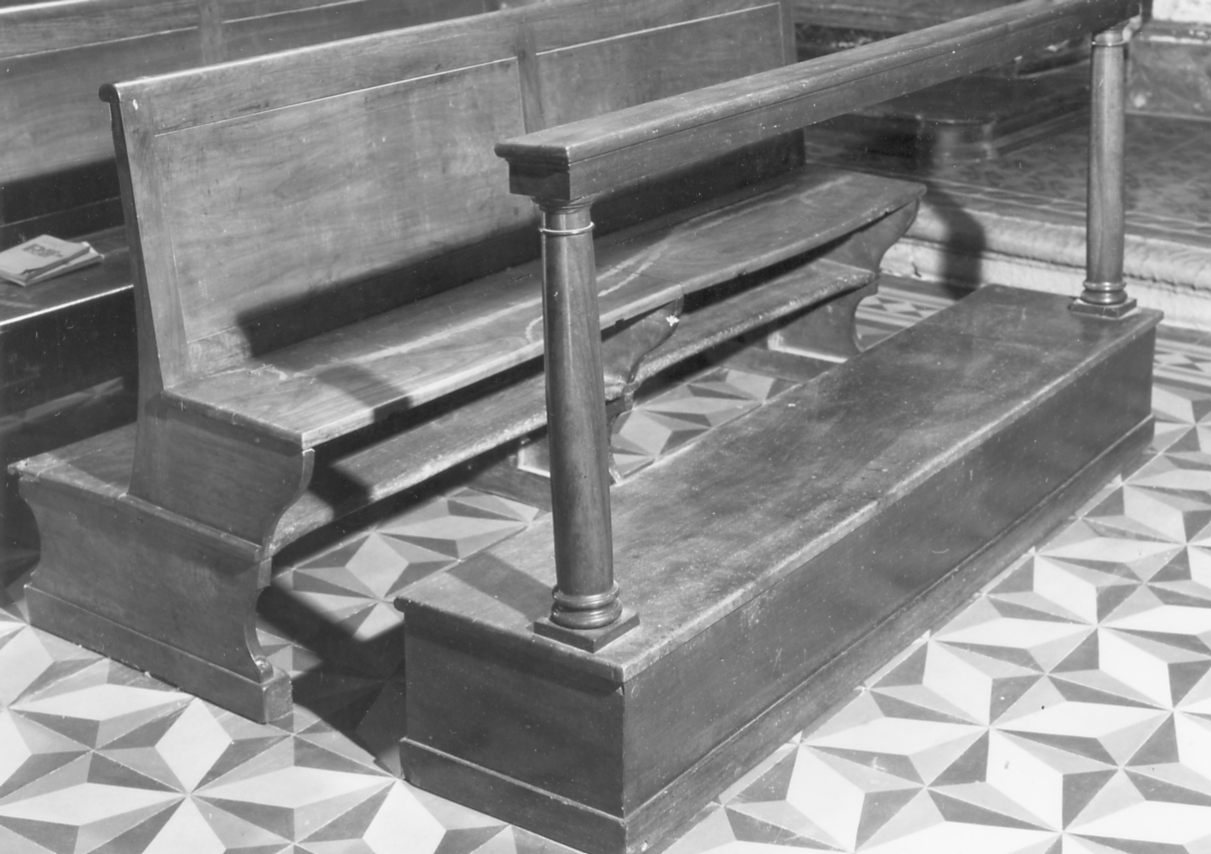 banco, serie - bottega romagnola (seconda metà sec. XIX)