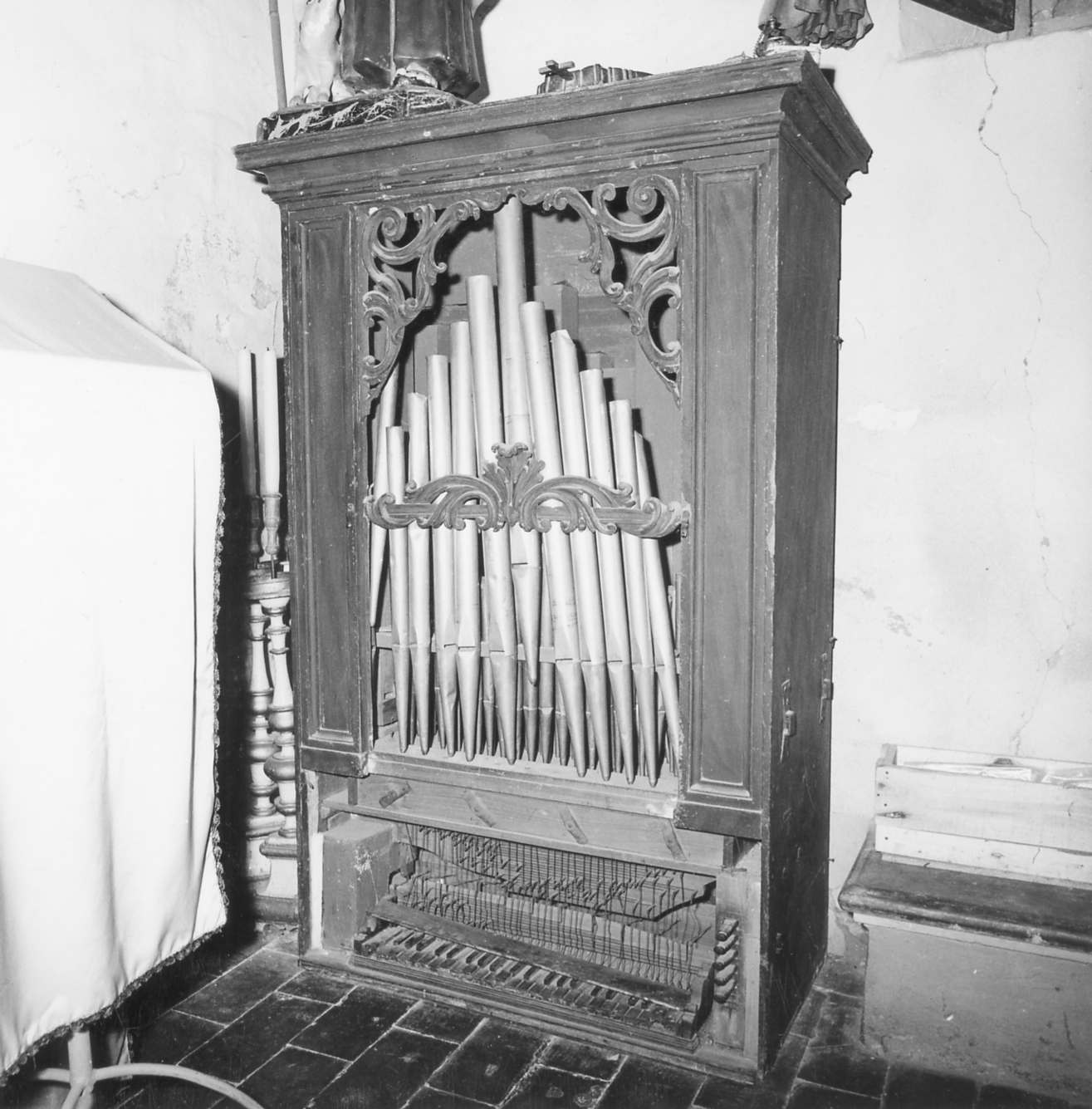 cassa d'organo - bottega emiliana (sec. XVII)