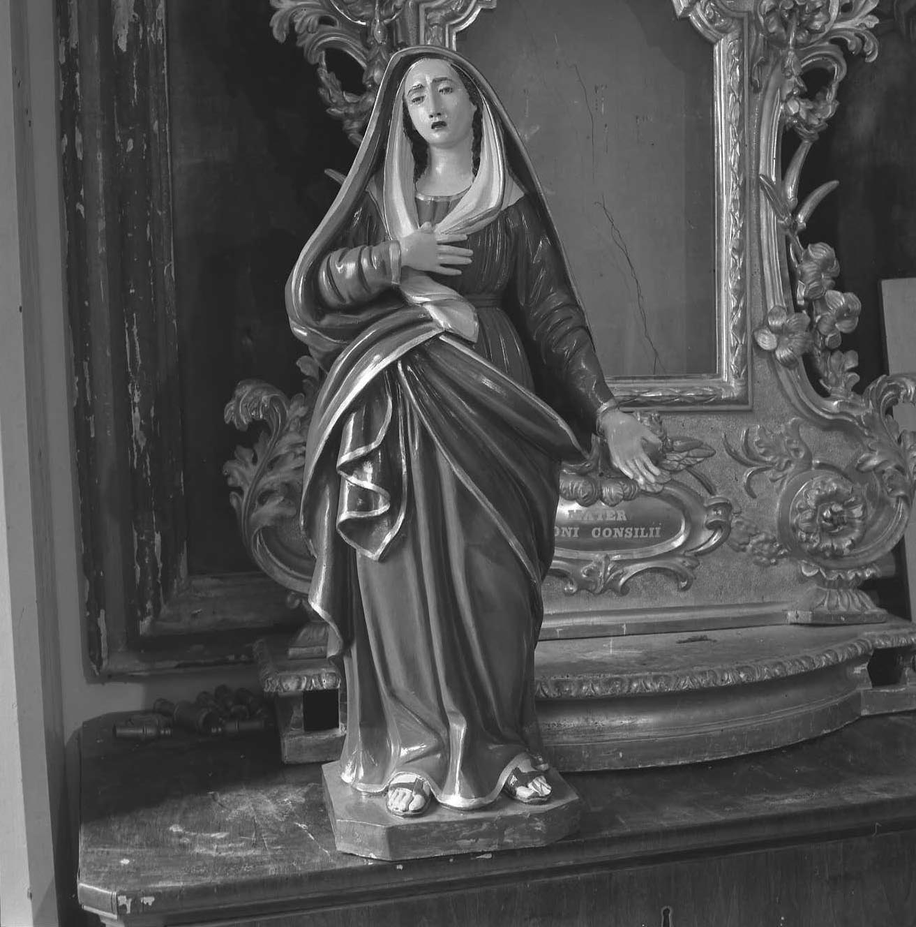 Madonna addolorata (statua) - bottega emiliano-romagnola (sec. XVIII)