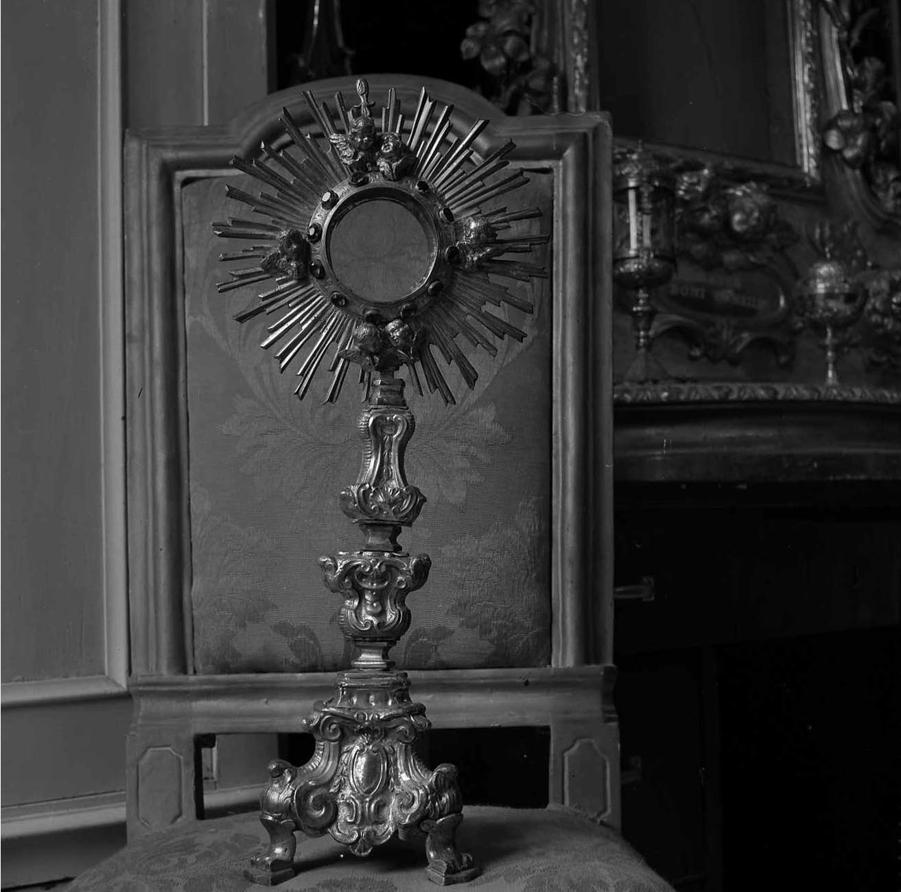 ostensorio - bottega romagnola (sec. XVIII)