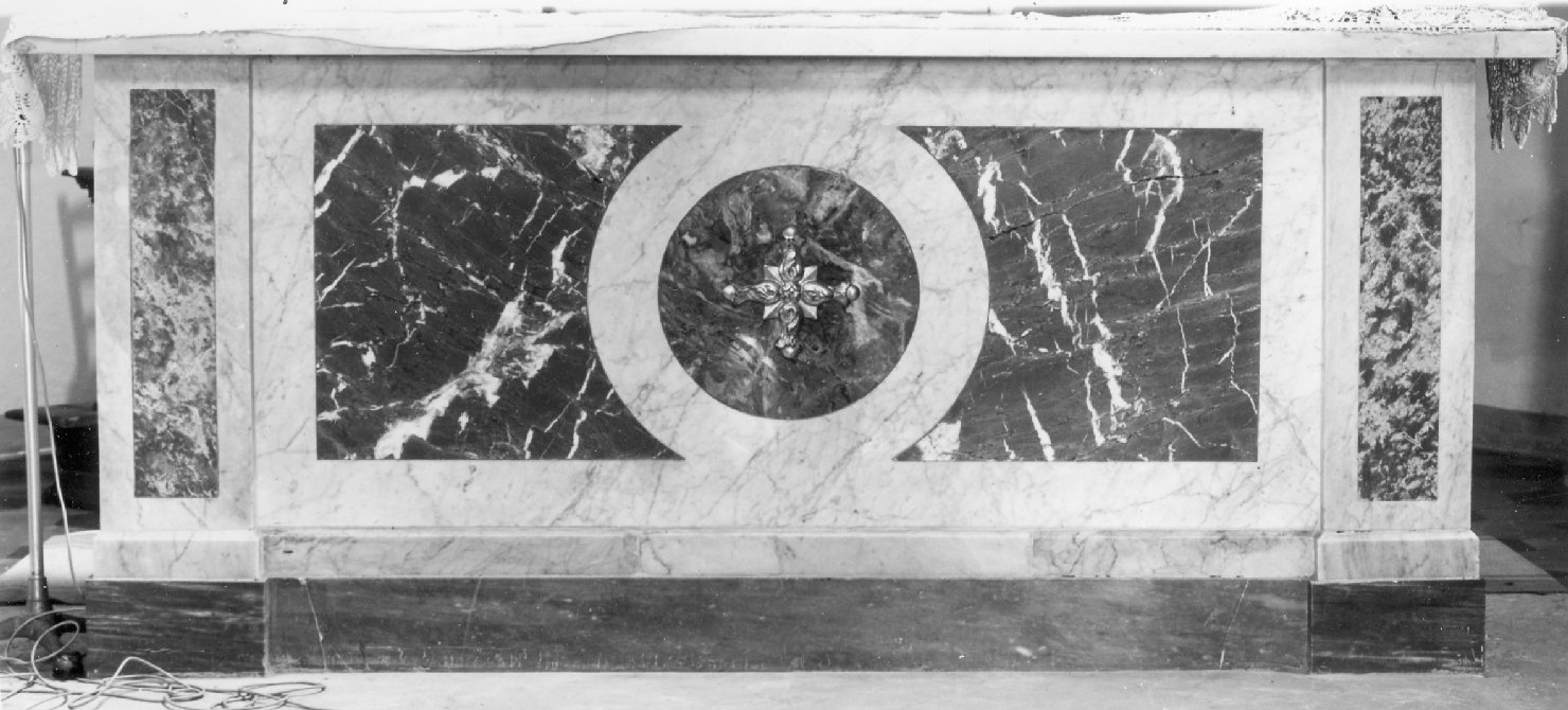 mensa d'altare - bottega italiana (inizio sec. XX)