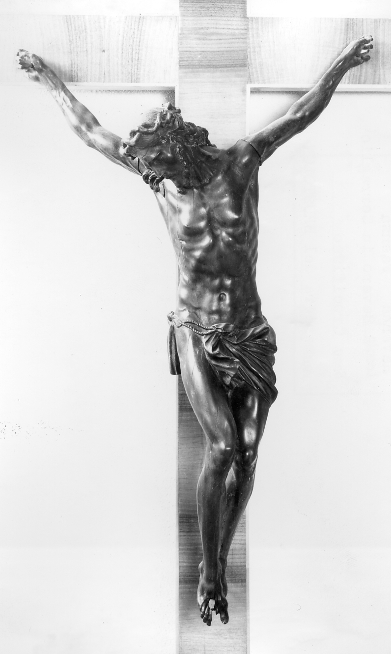 Cristo crocifisso (scultura) di Brustolon Andrea (maniera) (secc. XVII/ XVIII)