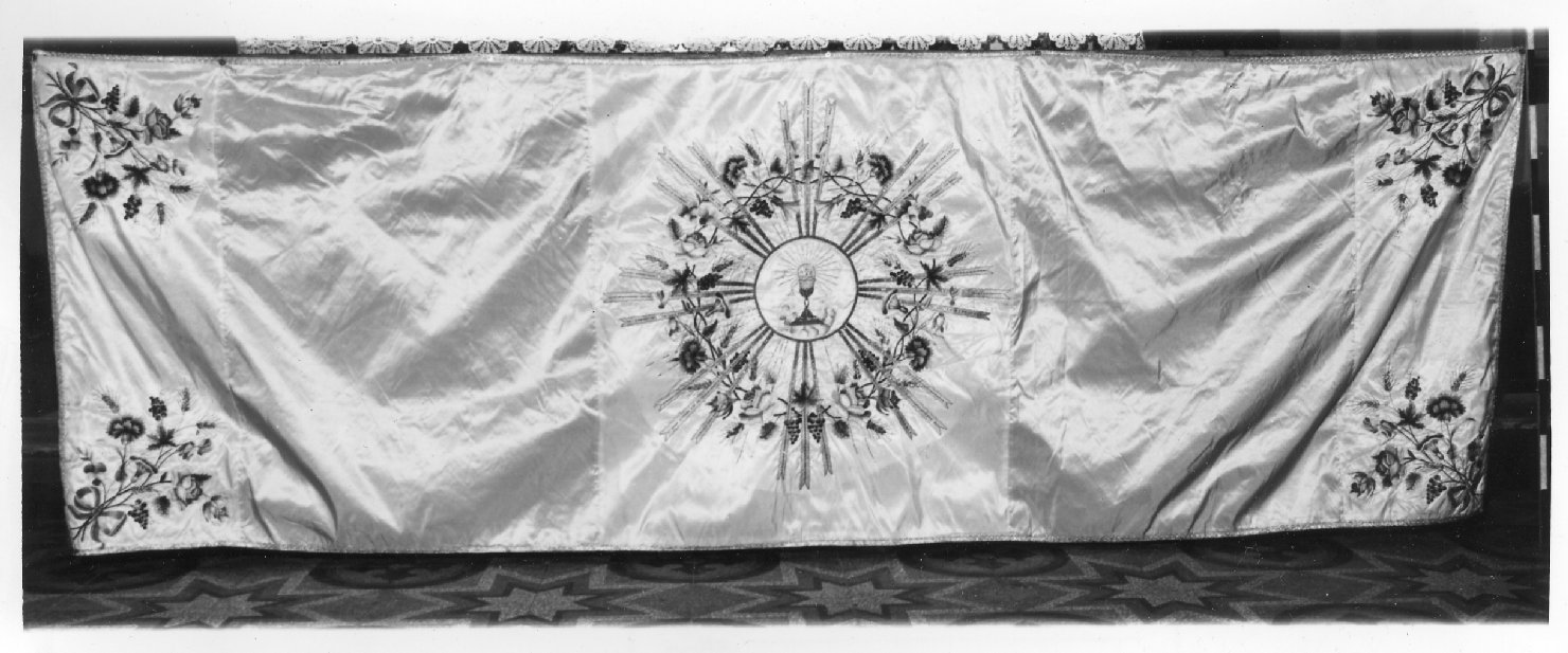 velo omerale - manifattura italiana (sec. XIX)