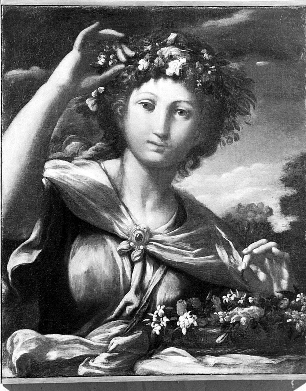 Flora (dipinto) - ambito bolognese (metà sec. XVII)