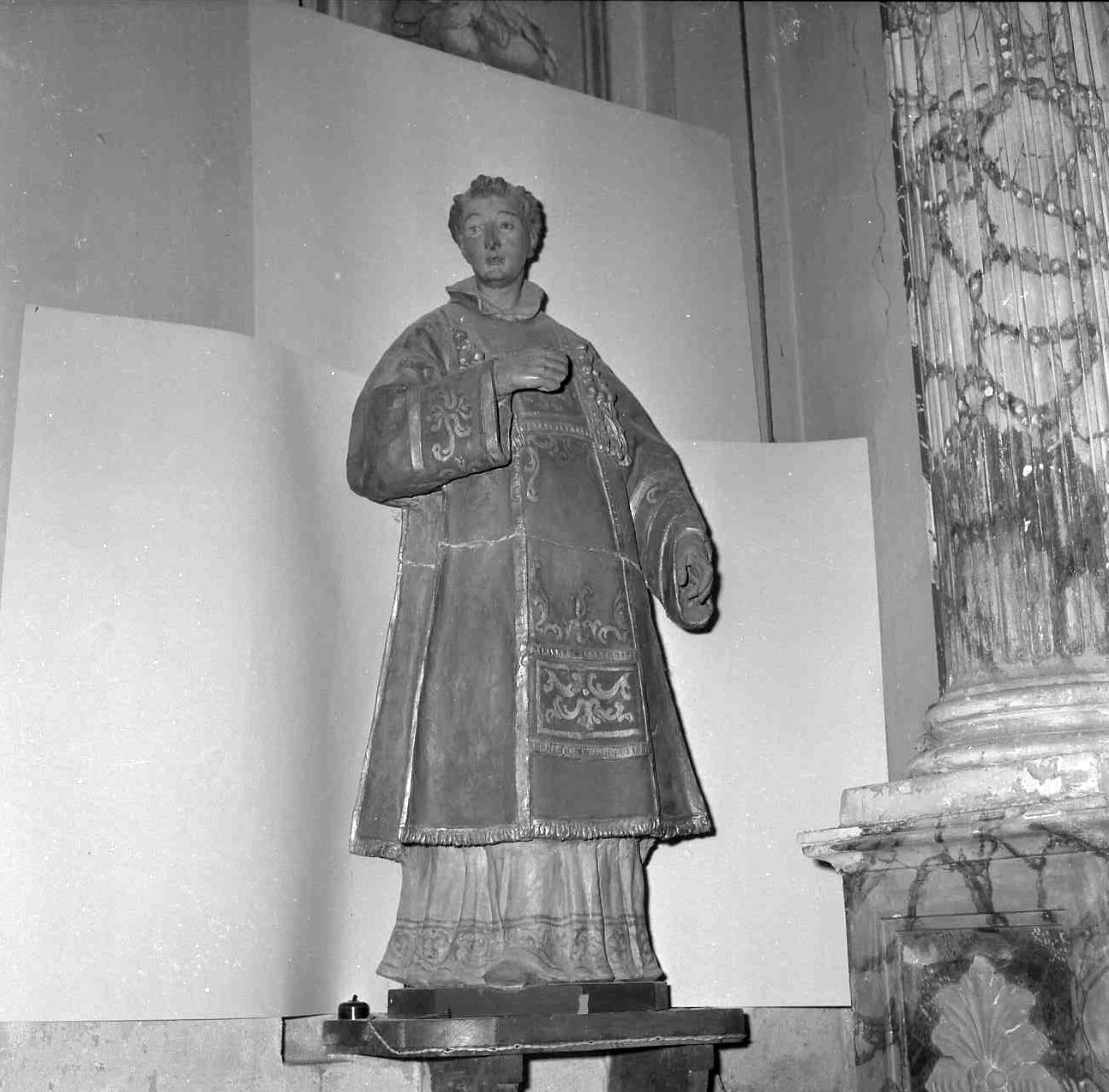 San Lorenzo (scultura) di Lombardi Alfonso (prima metà sec. XVI)