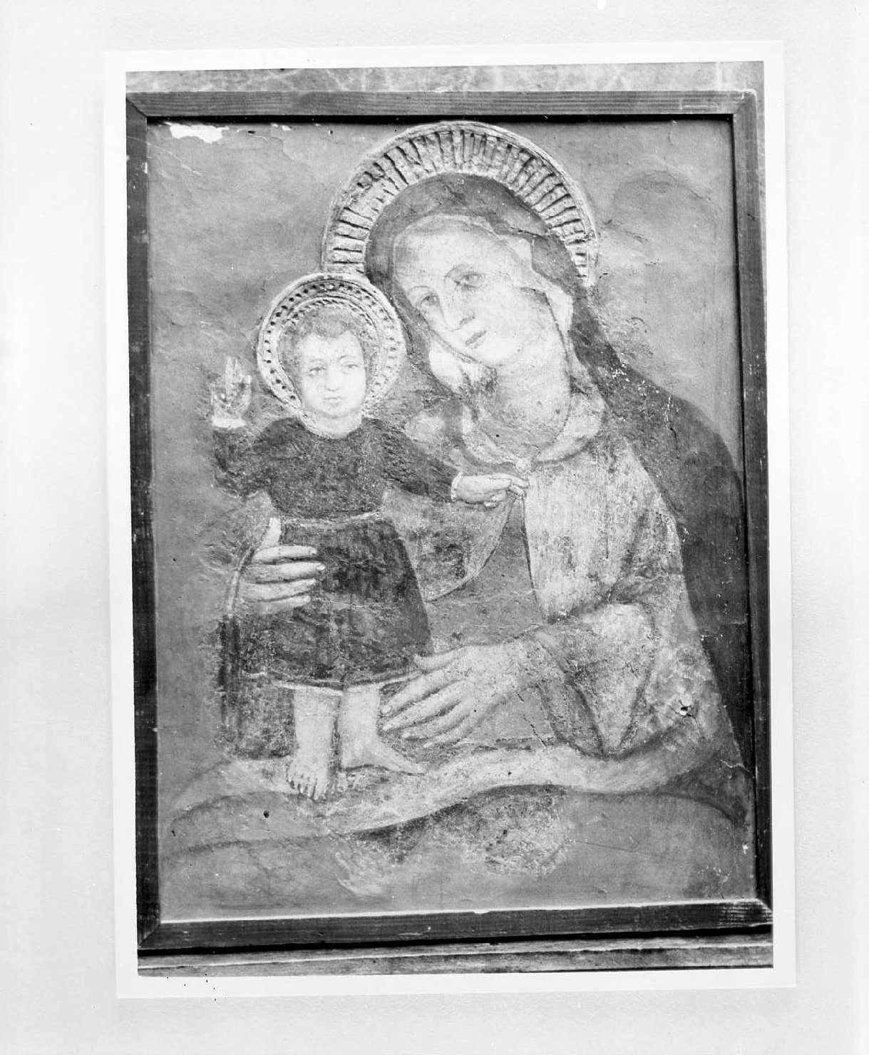 Madonna con Bambino (dipinto) di Giovanni da Riolo (attribuito) (inizio sec. XV)