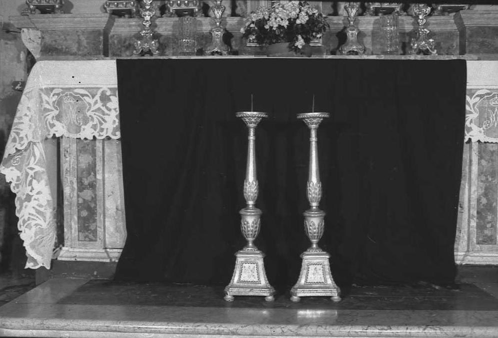 candeliere - bottega romagnola (sec. XIX)
