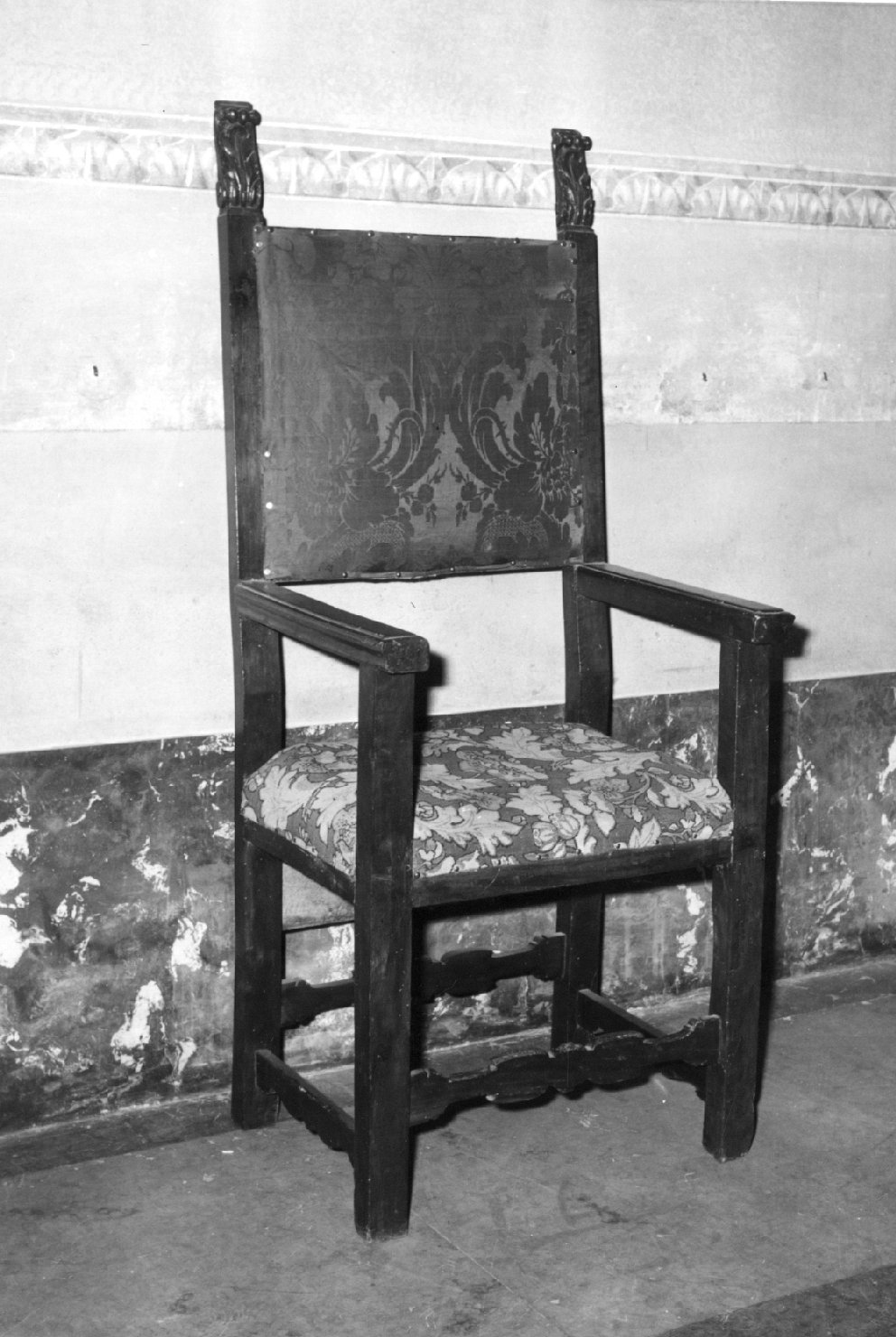 seggiolone - bottega romagnola (sec. XVII)