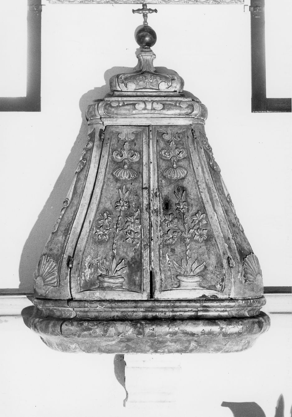 fonte battesimale - bottega veneta (sec. XVIII)