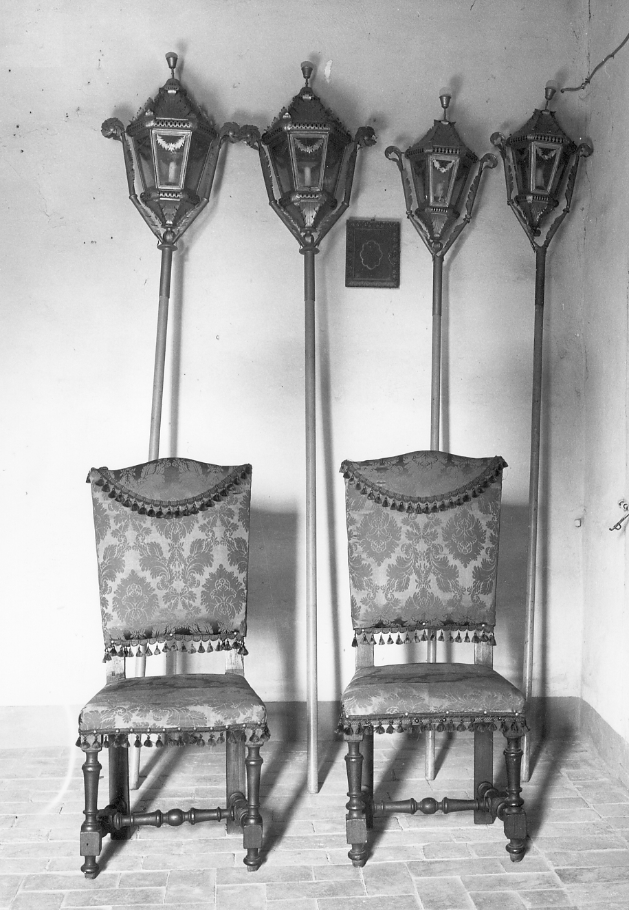 seggiola - bottega italiana (sec. XVIII)