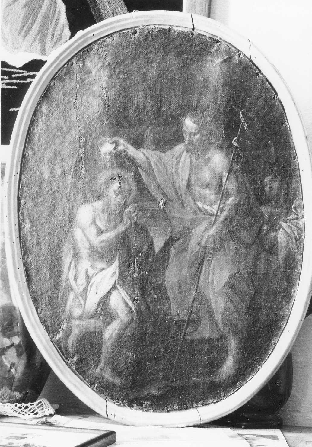 battesimo di Cristo (dipinto) - ambito imolese (sec. XVIII)